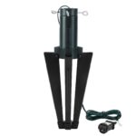 Jingle Jollys Christmas Tree Stand 360° Rotating for Xmas Tree Up to 2.7M with Remote Control - Image 3