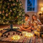 Jingle Jollys Christmas Tree Stand 360° Rotating for Xmas Tree Up to 2.7M with Remote Control - Image 9