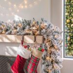 Jingle Jollys 1.8M Christmas Garland 8 Mode LED Snow Frosted Tips Auto Timing - Image 9
