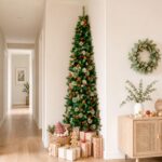Jingle Jollys 2.1m Artificial Slim Christmas Tree Pine Cone Berry Decor Corner - Image 8
