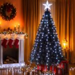 Jingle Jollys 2.5M Christmas Tree Lights Christmas Lights Tree Topper Waterfall Fairy Lights White - Image 8