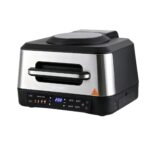 Devanti 5-in-1 Electric BBQ Grill Air Fryer, 2200W 8L Smart Thermometer - Image 9