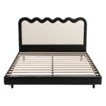 Artiss Double Bed Frame, Floating Design with RGB LED and USB Charging - Image 4