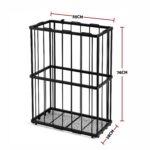 Everfit Ball Storage Rack Elastic Rope Ball Rack Wall Mounted & Floor Organizer - Image 2