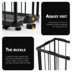 Everfit Ball Storage Rack Elastic Rope Ball Rack Wall Mounted & Floor Organizer - Image 6