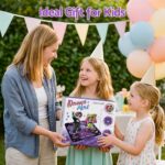 Keezi Dance Mat Toy for Kids Age 3-12 Electronic Dance Pad with Bluetooth 4 Game Modes Purple - Image 10