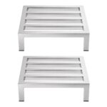 Giantz 35x35cm Dunnage Rack 2-Pack Stainless Steel Kitchen Floor Stand - Image 3