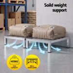 Giantz 35x35cm Dunnage Rack 2-Pack Stainless Steel Kitchen Floor Stand - Image 5