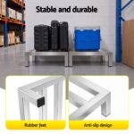 Giantz 35x35cm Dunnage Rack 2-Pack Stainless Steel Kitchen Floor Stand - Image 6