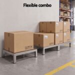 Giantz 35x35cm Dunnage Rack 2-Pack Stainless Steel Kitchen Floor Stand - Image 7