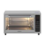 Devanti 48L Convection Oven Electric Fryer Bake Grill Ovens Benchtop 2000W Silver - Image 10