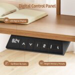 Artiss Electric Standing Desk Height Adjustable Home Office 120cm Oak - Image 7