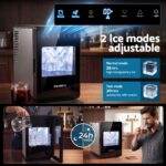 Devanti Ice Maker 5cm Large Ice Cubes Countertop Machine 150pcs/24h for Home - Image 8