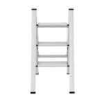 Giantz 3 Step Ladder Multi-Purpose Folding Aluminium Light Weight Platform - Image 4