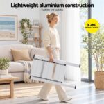 Giantz 3 Step Ladder Multi-Purpose Folding Aluminium Light Weight Platform - Image 7