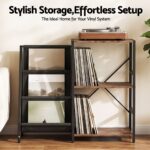 Artiss Record Player Stand with 3-Tier Vinyl Record Storage Turntable Stand - Image 6