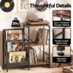 Artiss Record Player Stand with 3-Tier Vinyl Record Storage Turntable Stand - Image 9