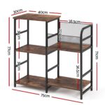 Artiss Record Player Stand with Vinyl Record Storage Turntable Stand - Image 4
