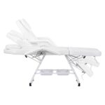 Zenses Beauty Bed with Stool, White, Adjustable Facial Massage Table, Tattoo Chair, Salon Services - Image 8