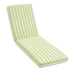 Gardeon Outdoor Chaise Lounge Cushion Lounge Chair Pad Sunbed Mattress Green - Image 3