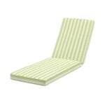 Gardeon Outdoor Chaise Lounge Cushion Lounge Chair Pad Sunbed Mattress Green - Image 10