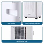 Devanti Portable Air Conditioner 5000 BTU 3-in-1 with Remote Control - Image 9