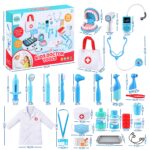 Keezi Kids Doctor Play Set Pretend Dentist Play Set Toy Medical Kits 30PCS - Image 3