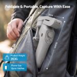 Devanti 3-Axis Handheld Gimbal Stabilizer for Smartphone & Tripod AI Tracking Fill Light - Image 10