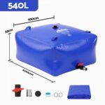 Weisshorn 540L Water Bladder Bag Portable Large Storage Tank Container Camping Outdoor - Image 3