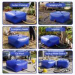 Weisshorn 540L Water Bladder Bag Portable Large Storage Tank Container Camping Outdoor - Image 9