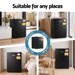 Devanti 42L Upright Freezer Fridge Black - Image 7