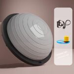Hemisphere Trainer – Portable Inflatable Balance Trainer, specifically designed for core training, yoga, rehabilitation, and Pilates, equipped with a stable base. Suitable for home gyms, fitness centers, and physical conditioning.(BLUE) - Image 13