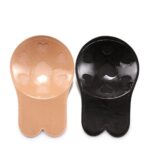 2 Pairs Rabbit Ear Women Invisible Push up Strapless Bra Self Adhesive Backless Sticky Bra - Image 4