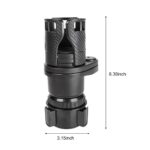 Dual Cup Holder Expander for Car, 2 in 1 Multifunctional Large Car Cup Holder Expander Adapter with Adjustable Base, All Purpose Car Cup Holder for Bottles Cups Drinks Snack Organizer - Image 3