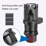 Dual Cup Holder Expander for Car, 2 in 1 Multifunctional Large Car Cup Holder Expander Adapter with Adjustable Base, All Purpose Car Cup Holder for Bottles Cups Drinks Snack Organizer - Image 5