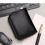 Slim Stylish Men Accordion ID Card Wallet, Secure Double Magnetic Buckle For Business Commute, Holiday Gentleman Practical Present, K94‑51 Dark Coffee - Image 7