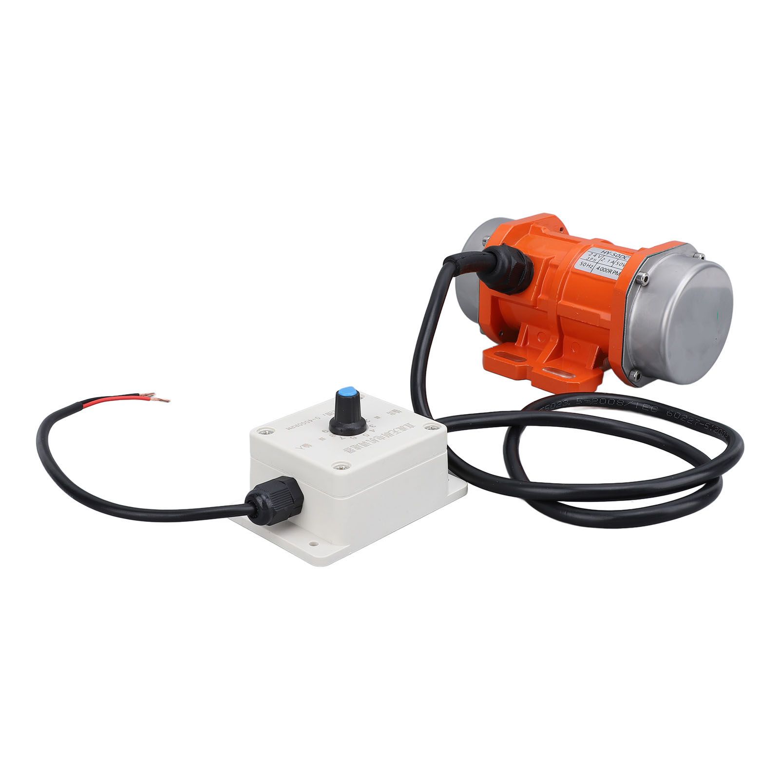 V1294-YM0901-3111240081314-00 DC24V Brushless Vibration Motor 4000RPM Adjustable Speed IP65 Waterproof Small Electric Concrete Vibrator Motor 50W - Image 1
