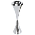 Floor Standing Ash Tray Innovative Stylish Outdoor Standing Ashtray with Lid for Home Patio Elevator KTV Toilet Living Room Silver