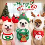 Weiwang Cartoon Pet Hat Christmas Deer Antlers White hat antlers L (good for 4.00 kg-7.50 kg pets) - Image 3