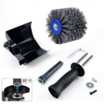 Nylon Abrasive Wire Drum Polishing Wheel for Portable Belt Sander and Angle Grinder, Rotary Brush for Wood Sanding, Metal Drawing, Rust Removal, Deburring and Surface Finishing (80 Grit Wire Drawing Wheel) - Image 14
