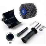 Nylon Abrasive Wire Drum Polishing Wheel for Portable Belt Sander and Angle Grinder, Rotary Brush for Wood Sanding, Metal Drawing, Rust Removal, Deburring and Surface Finishing (UNC Thread) - Image 14