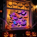48-Pack Halloween Bat Wall Decor, Spooky Indoor & Outdoor Party Decoration for Haunted Houses (black) - Image 6