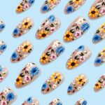 Spring Floral Press-On Nails – Easy, Salon-Quality Manicures for Every Occasion (Light Yellow) - Image 3