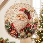 DIY Christmas Diamond Art Hanging Decoration for Festive Home & Party Decor (red) - Image 2