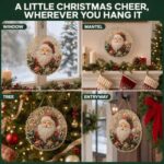 DIY Christmas Diamond Art Craft Kit for Festive Home Wall & Window Decor (red) - Image 3