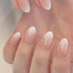 Press-on Nails for Salon-Worthy Manicures at Daily Events, Parties, and Special Occasions (Pink and White Ombre)