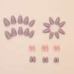 Glossy Press-On Nails for Everyday Wear, Weddings, and Special Events - Easy, No-Salon Manicure (Mauve) - Image 2