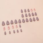 Glossy Press-On Nails for Everyday Wear, Weddings, and Special Events - Easy, No-Salon Manicure (Mauve) - Image 4