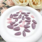 Glossy Press-On Nails for Everyday Wear, Weddings, and Special Events - Easy, No-Salon Manicure (Mauve) - Image 5