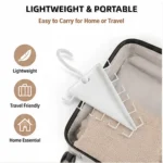 2 Packs Multifunctional V-Shape Rotating Hanger, 12-Hook Space-Saving Closet Organizer for Home & Travel Use - Image 6